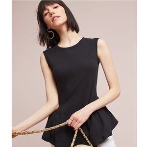 Anthropologie Eri + Ali Evie Peplum Tank
